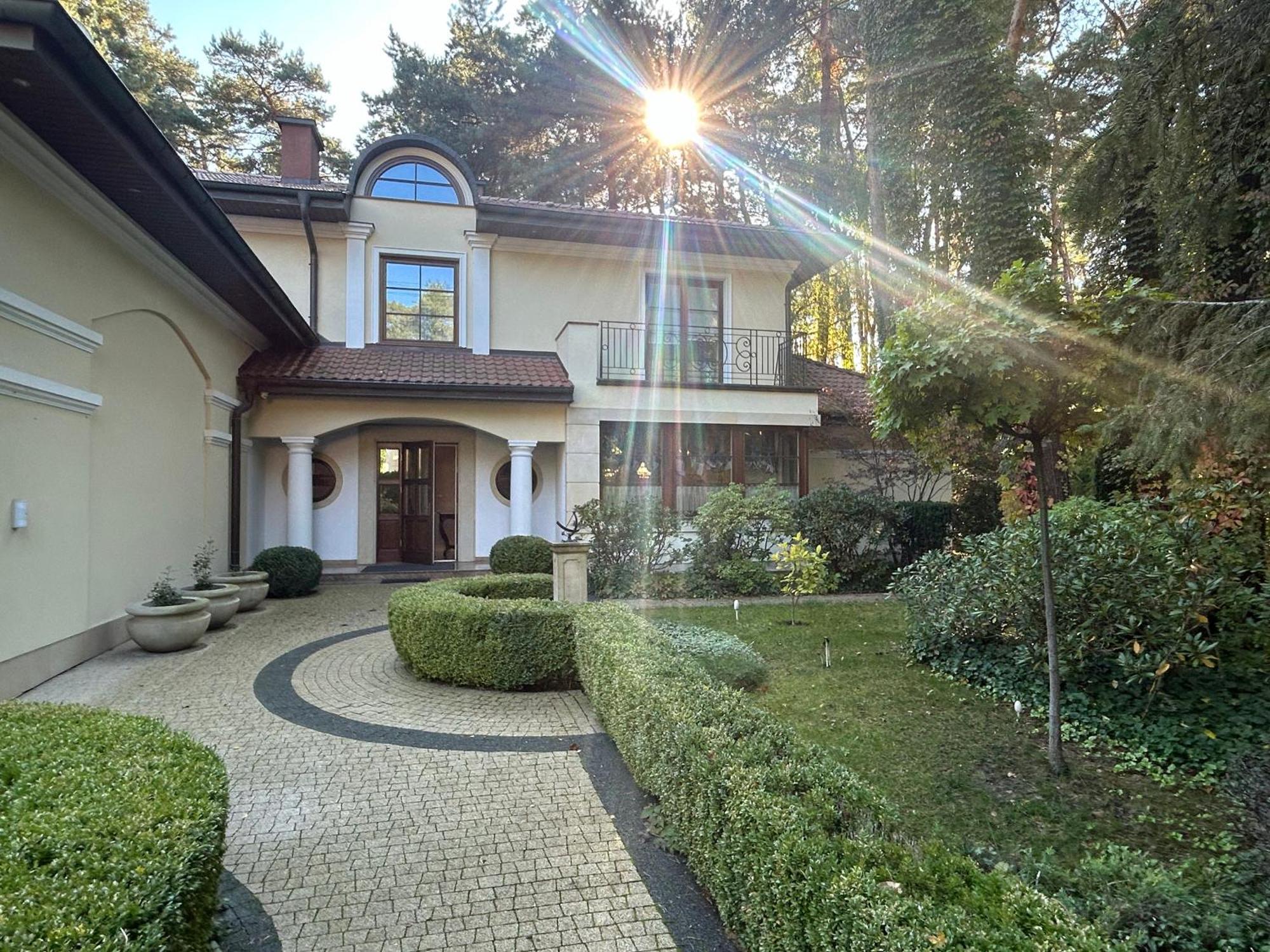 Luxury Villa Indoor Pool Warsaw Magdalenka Exteriér fotografie